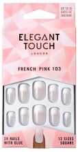 French Pink 103 Unghie finte 24 unità