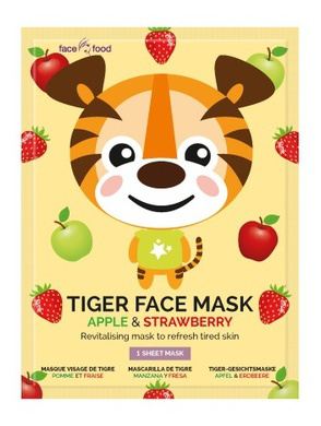 Maschera Viso Mela Tigre e Fragola