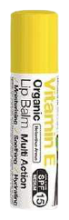 Balsamo per labbra alla vitamina E biologica 5,7 ml