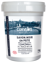 Pasta di Sapone Nero Olio di Lino 1 kg