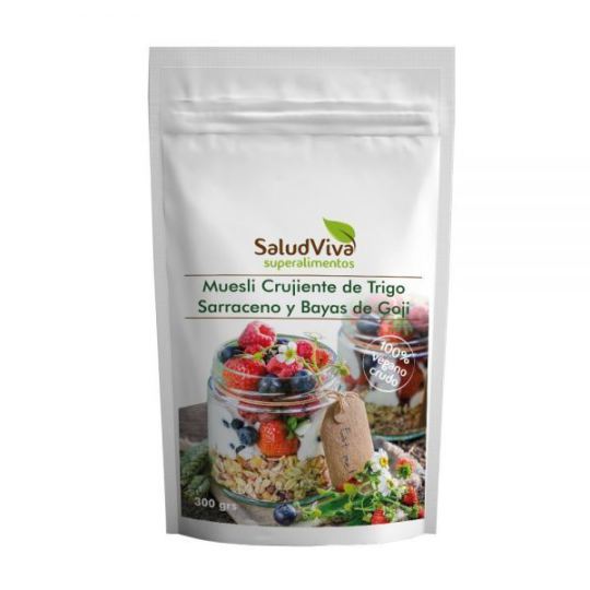 Muesli di grano saraceno croccante di bacche di Goji 300 gr