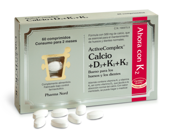 Pharma Nord Activecomplex Calcio + D3 + K 60 Compresse
