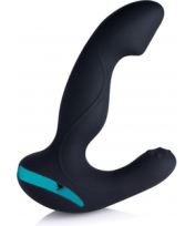 Stimolatore prostatico vibrante rotante Mega Maverick 10x nero