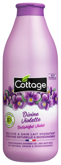 Gel Bagno e Doccia Violetta al Latte 750 ml