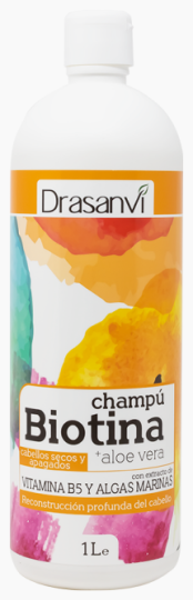 Drasanvi Shampoo Biotina e Aloe Vera Capelli secchi e spenti