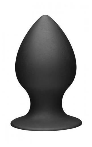 Plug anale XL Slicona nero Plug anale XL Slicona nero