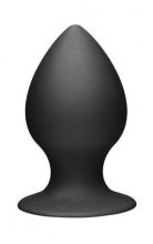 Plug anale XL Slicona nero Plug anale XL Slicona nero