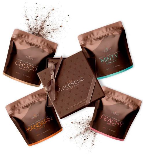 Scrub Luxury Coffee Box 4 x 70 gr