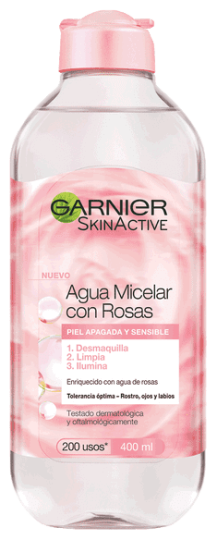 Acqua Micellare con Acqua di Rose 400 ml