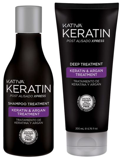 Kativa Post lisciatura Express Keratin 2 pezzi